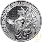 1 Unze Silbermünze St. Helena - The Queen´s Virtues - Truth 2022