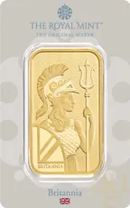 50 Gramm Goldbarren The Royal Mint - Britannia