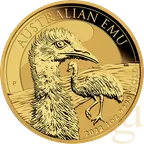 1 Unze Goldmünze Australien Emu 2022