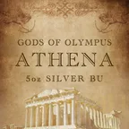 5 Unzen Silbermünze Tuvalu - Gods of Olympus - Athena 2022
