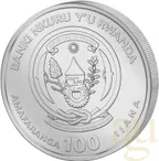 1 Unze Platinmünze Ruanda Lunar Hase 2023