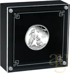 1/2 Unze Silbermünze Australien Lunar III Hase 2023 - polierte Platte