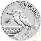 1 Unze Silbermünze Australien Kookaburra 2022 - Platypus Privy Mark