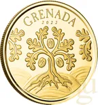 1 Unze Goldmünze EC8 Grenada - Nutmeg Tree 2022