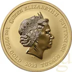 1 Unze Goldmünze Tuvalu - Gods of Olympus - Aphrodite 2022