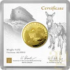 1/2 Unze Goldmünze Arche Noah 2023
