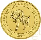 1/10 Unze Goldmünze Australien Känguru 2004
