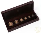 Goldmünzen Krügerrand 2023 - Prestige Set (6 Münzen)