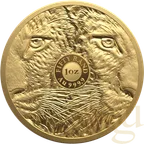1 Unze Goldmünze Südafrika Big Five Leopard 2023 proof