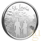 1 Unze Silbermünze EC8 St. Lucia - Couple 2022