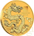 1 Unze Goldmünze Australien Lunar III Drache 2024