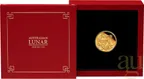 1/10 Unze Goldmünze Australien Lunar III Drache 2024 - polierte Platte