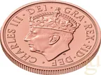 2 Pfund Goldmünze Double Coronation Sovereign King Charles 2023