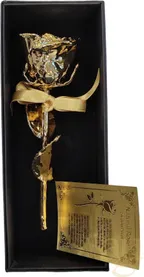 Goldrose - 24 Karat vergoldet