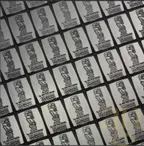 100 x 1g Silber Cook Islands Combibarren - Münz-Silbertafel Tafelbarren