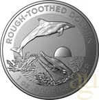 1 Unze Silbermünze Australien Rough-Toothed Delfin 2023