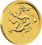 10 Unzen Goldmünze Australien Lunar II Drache 2012