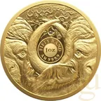 1 Unze Goldmünze Südafrika Big Five Büffel 2023 proof
