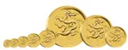10 Unzen Goldmünze Australien Lunar II Drache 2012