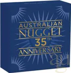 2 Unzen Goldmünze Australien Nugget/Känguru 35th Anniversary 2021 proof