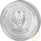 1 Unze Platinmünze Ruanda Lunar Drache 2024