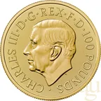 1 Unze Goldmünze Tudor Beasts Seymour Unicorn 2024