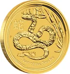2 Unzen Goldmünze Australien Lunar II Schlange 2013