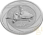 1 Unze Silbermünze Six Decades of 007 - Bond of the 60s - 2024
