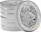 2 Unzen Silbermünze Tudor Beasts Seymour Unicorn 2024