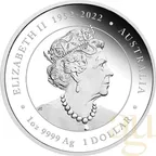 Silbermünze Australien Lunar III Drache 2024 - Trio Set