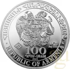 1/4 Unze Silbermünze Armenien Arche Noah 2024