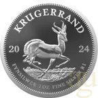 1 Unze Silbermünze Krügerrand 2024 - polierte Platte