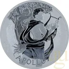 1 Unze Silbermünze Tuvalu - Gods of Olympus - Apollo 2023