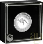 1 Unze Silbermünze Australien Känguru 2024 - King Charles Observe Proof