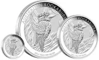 10 Unzen Silbermünze Australien Kookaburra 2014
