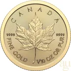 1/10 Unze Goldmünze Maple Leaf 2024