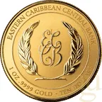 1 Unze Goldmünze EC8 Antigua & Barbuda - Rum Runner 2023