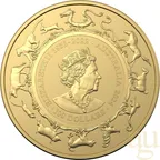 1 Unze Goldmünze Australien RAM Lunar Drache 2024