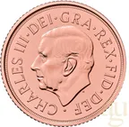 2 Pfund Goldmünze Double Sovereign King Charles 2024