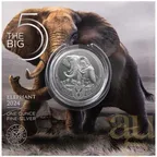 1 Unze Silbermünze Südafrika Big Five Elefant 2024