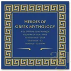 1 Unze Silbermünze Niue Heroes of Greek Mythology - Perseus 2024 - Antik Finish