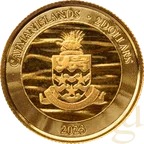 1/10 Unze Goldmünze Cayman Islands Stachelrochen 2023