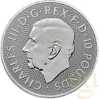 10 Unzen Silbermünze Myths and Legends - King Arthur 2024