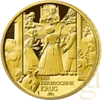 1/2 Unze Goldmünze - 100 Euro Meisterwerke der deutschen Literatur - Der zerbrochne Krug 2024 (G)