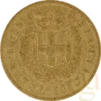 10 Lire Italien Goldmünze Emanuele
