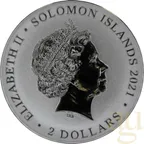 1 Unze Silbermünze Solomon Island Anne Bonny 2021