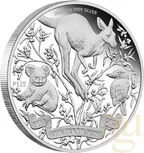 1 Unze Silbermünze Australien 125 Jahre Perth Mint 2024 - Proof