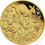 1 Unze Goldmünze Australien 125 Jahre Perth Mint 2024 - proof