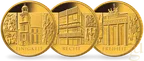 1/2 Unze Goldmünze - Säulen der Demokratie - 100 Euro Einigkeit 2020 (G)