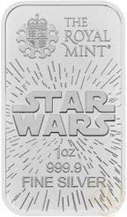 31,1 Gramm Silberbarren The Royal Mint - Star Wars - Light Side